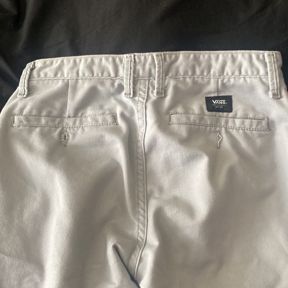 Vans flat front light gray chinos 29 - Picture 4 of 5